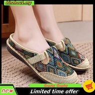 Retro Loafers Cloth Shoes Women New Breathable Linen Fishermans Shoes Fashion Casual Womens Shoes Sa