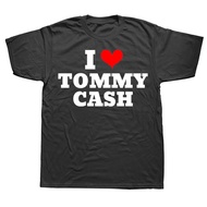 Eurovision Estonia I Love Tommy Cash Funny T-Shirt Casual Fashion Men And Women Cotton 1 Loose Overs