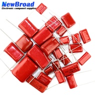 10PCS 63V 100V 250V 400V 630V CBB Polypropylene film capacitor 101j 103j 104j 105j 125j 221j 222j 22
