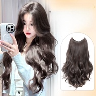 Hair Extension Large Wave Long Curly One-Piece Invisible Hair Volume Increase Fluffy Hairpiece for W