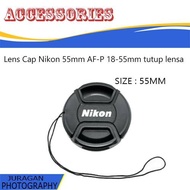 Lens Cap Nikon 55mm AF-P 18-55mm Lens Cap nikon D3400 D3500 D5500 D