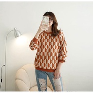 Ss Sweater Oversize Women's Knit Top/Women's Knitwear Top Korean Premium Korean Style