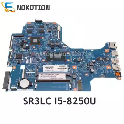 NOKOTION For HP 17-BS025CY 17-BS Laptop motherboard SR3LC I5-8250U CPU 2GB GPU L10760-001 L10760-601