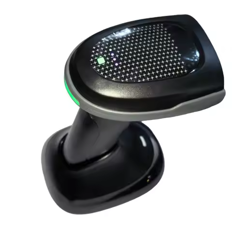 Wireless Bluetooth 1D 2D Barcode Scanner with Charging Base for Warehouse Logistics Mobile POS