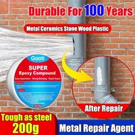 100G Powerful Mud Iron Clay Adhesive Foundry Glue For Metal Wood Glass Stone Repair Paste Durable