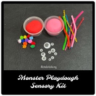 Monster Play Dough Kit | Sensory Kit | Monster | Play Dough | Hands-on Learning