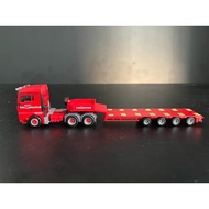 [Ready Stock, Contact If You Have Any Questions] herpa 1/87 Manka Truck Flatbed Trailer