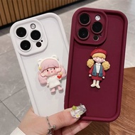 Suitable for IPhone 11 12 Pro Max X XR XS Max SE 7 Plus 8 Plus IPhone 13 Pro Max IPhone 14 Pro Max Cute Girl Accessories Phone Case Lovely Feeling