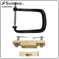 Folk Acoustic Guitar Bridge Clamp Quick Fastening Accessory Professional Guitar Bridge Install Clamp