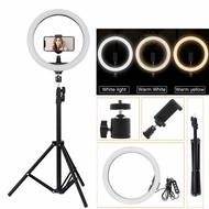 Ring Light With Stand 26cm. Ring Light Murah Ring Light Selfie Lights