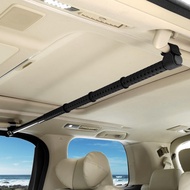 Auto Spec Adjustable Car Hanger Bar - Multi-Grip Interior Clothes Hanger, 83cm to 156cm, Retractable