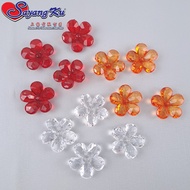 (100g per pack) Manik Bunga crystal / Beads Arc Flower Hiasan Gelang