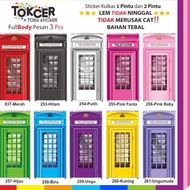 Latest Pdho8 Refrigerator Stickers 1 Door And 2 Door Telephone Box M99 Bestseller