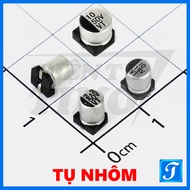 [Combo] Aluminum Paste Capacitor 10uF 50V 5*5.4mm, 10uF 16V 4x5.4mm, 2.2uF 50V 4x5.4mm SMD