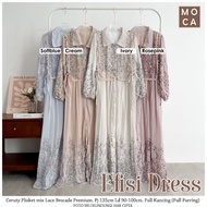 EMISSION BROCADE DRESS MOCCAWanita