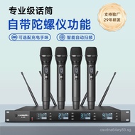 Wave Spectrum A-4201-to-4 Wireless Microphone Set for Home Use KTV Handheld microphone interview con