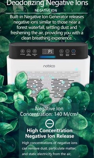 最新款 Nobico 家用多功能 寵物除異味 去除冠狀病毒 臭氧消毒機 殺菌 除甲醛 除蟎 負離子 空氣淨化機  空氣清新機  空氣淨化機  除臭味 除煙味