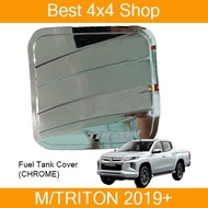 M/Triton 2019 Fuel Tank Cover Minyak Cover Chrome 4x4 Accessories