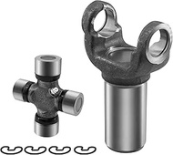 GLOCRORET 1350 Transmission Slip Yoke 3-3-2431X + 5-460X U-Joint Kit for GM Turbo 400 TH400, Muncie 