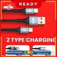 INDOK A1 Data Line 3.1A Fast Charging Data Cable Micro USB Type C
