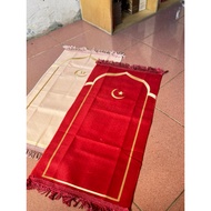 FREE SHIPPING WHOLESALE PRAYER RUGS 3/S4 - SOFT SUEDE PRAYER RUGS 35X65 CM - TRAVEL - PRAYER RUG