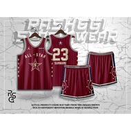 2024 NBA All Star West Customized Jersey Full Sublimation
