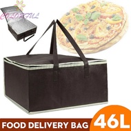 14in Pizza Delivery Bag Portable Insulated Thermal Food Cake Pie Storage Holder