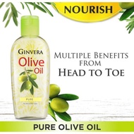 Natural Pure Olive Oil (Suitable For Hair, Body) Ginvera 150ml