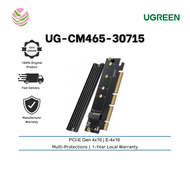 UGREEN M.2 NVME PCIE ADAPTER PCIE GEN 4.0 X 16 TO M.2 EXPANSION CARD WITH MULTI PROTECTION (UG-CM465
