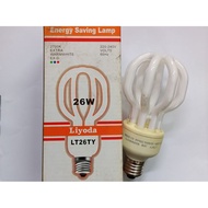 LIYODA 26W E27 Lotus Shape energy saving light bulb OFFER