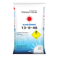 (ยกกระสอบ25kg) แม่ปุ๋ย 13-0-46 #โพแทสเซียมไนเตรท  เร่งการออกดอก ปุ๋ยเกล็ด ปุ๋ยทางใบ #ดวงตะวันเพชร