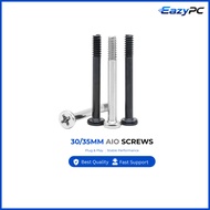 6pcs Mounting Screw For Computer Chassis Case AIO Water Cooling Radiator Fan