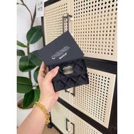 Points vvip Christmas Gift Rhinestone Velvet Card Holder Small Square Bag