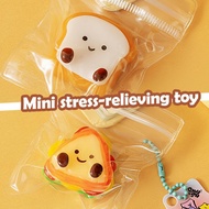 Simulation Sandwich Dumpling Squishy Toy Cute Food Play Decompression Toy For Kids Slow Rising I9E7