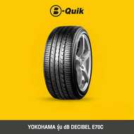 YOKOHAMA รุ่น dB DECIBEL จำนวน 4 เส้น ยางรถยนต์ รถเก๋ง กระบะ SUV ขอบ 15"-16"