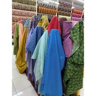 READYSTOCK KAIN COTTON BERCORAK/ POLKADOT/ PETAK BESAR/ CORAK BUNGA