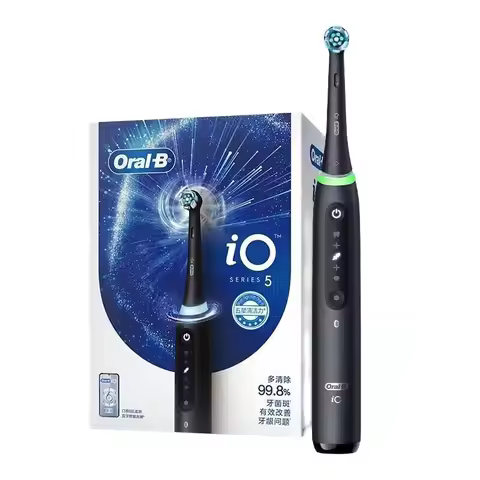 Oral-B iO 5 Electric Toothbrush Rechargeable 3D Teeth Whitening Smart 5 Modes Ultimate Clean Replace