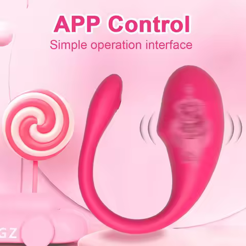 Tadpole App Wireless Egg Vibrator, Long Distance Remote Control, Quiet Wearable Clitoral Stimulator 