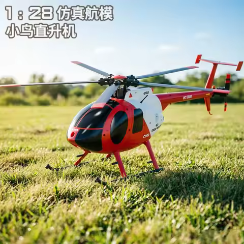 Four six channel dual brushless C189 bird helicopter simulation remote control helicopter real model
