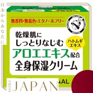 【Direct From JAPAN】Mentholatum Medicated Aloe Cream 145g