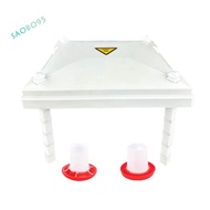 Brooder Heater for Chicks, 12.2 X 12.2Inch for 20 Chicks Brooder Heating Plate with Adjustable Heigh