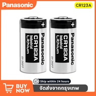 พร้อมส่ง แบตเตอรี่ ถ่าน Panasonic CR123A CR123 CR2 ถ่านกล้องถ่ายรูป แบตเตอรี่ลิเธียม 3V Lithium Li-i
