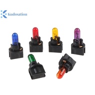 Kudosation 10PCS T5.5 Led Bulb W1.2WCar Interior Lights Dashboard Heating Indicator Wedge Auto Instr