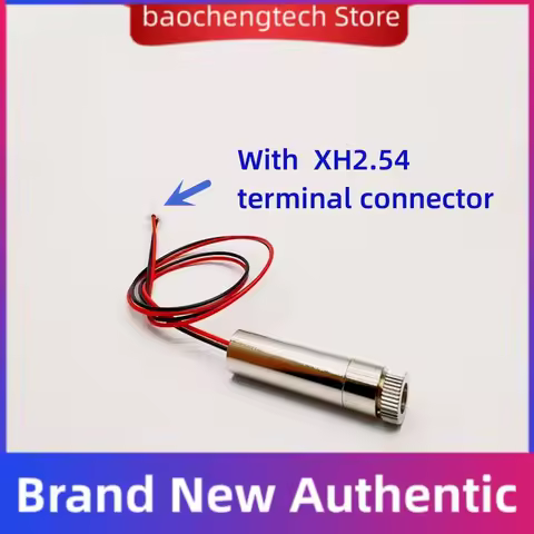 250mW 650nm Red laser dot module 3-4.5v High power laser with focusing DIY engraving machine Laser h