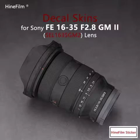 for Sony 1635gm2 Skin 16-35F2.8 GM2 Protective Film for Sony FE 16-35mm F2.8 GM II Lens Decal Skins 