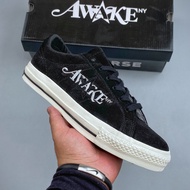 Awake NY One x Converse Star Pro Low cut Casual Versatile Board Shoes Black