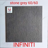 granit lantai 60x60 stone grey textur kasar by infiniti