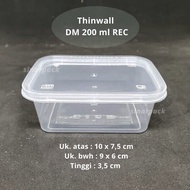 [TERMURAH] (SATUAN Rp 775 / PCS) - Thinwall DM 200 ml REC - Kotak