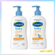 [Cheapest] Cetaphil Baby Calendula Organic Lotion | Cetaphil Baby Calendula Organic Wash/ Shampoo 400mL [Unicart]