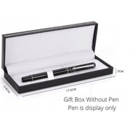 ☆ Ship24HrsPrk🖌 Fountain Pen Box Leather Gift Present High Quality Door Gift Business Kenduri Teacher Parker Retro 钢笔礼盒